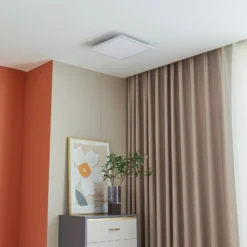 Lindby panel LED Lamin, blanco, 40 cm, CCT, atenuable, control remoto