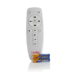 Lindby Panel LED Livel, CCT, 62 cm x 62 cm, control remoto