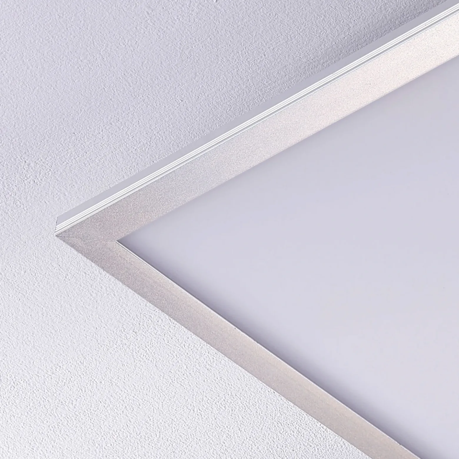 Lindby Panel LED Livel, CCT, 62 cm x 62 cm, control remoto
