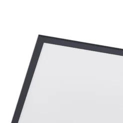 Lindby Panel LED Nelios, 120 x 60 cm, 4000K, negro, metal
