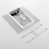 Lindby panel LED Quais, 40 x 40 cm, blanco, aluminio, 4.000K