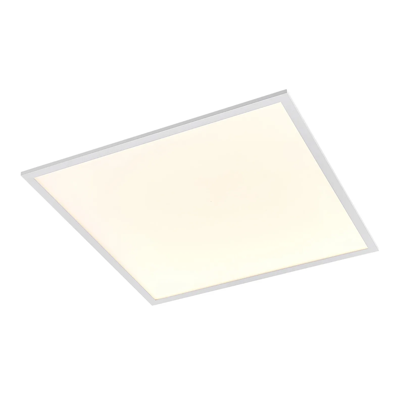 Lindby panel LED Quais, 60 x 60 cm, blanco, aluminio, 4.000K