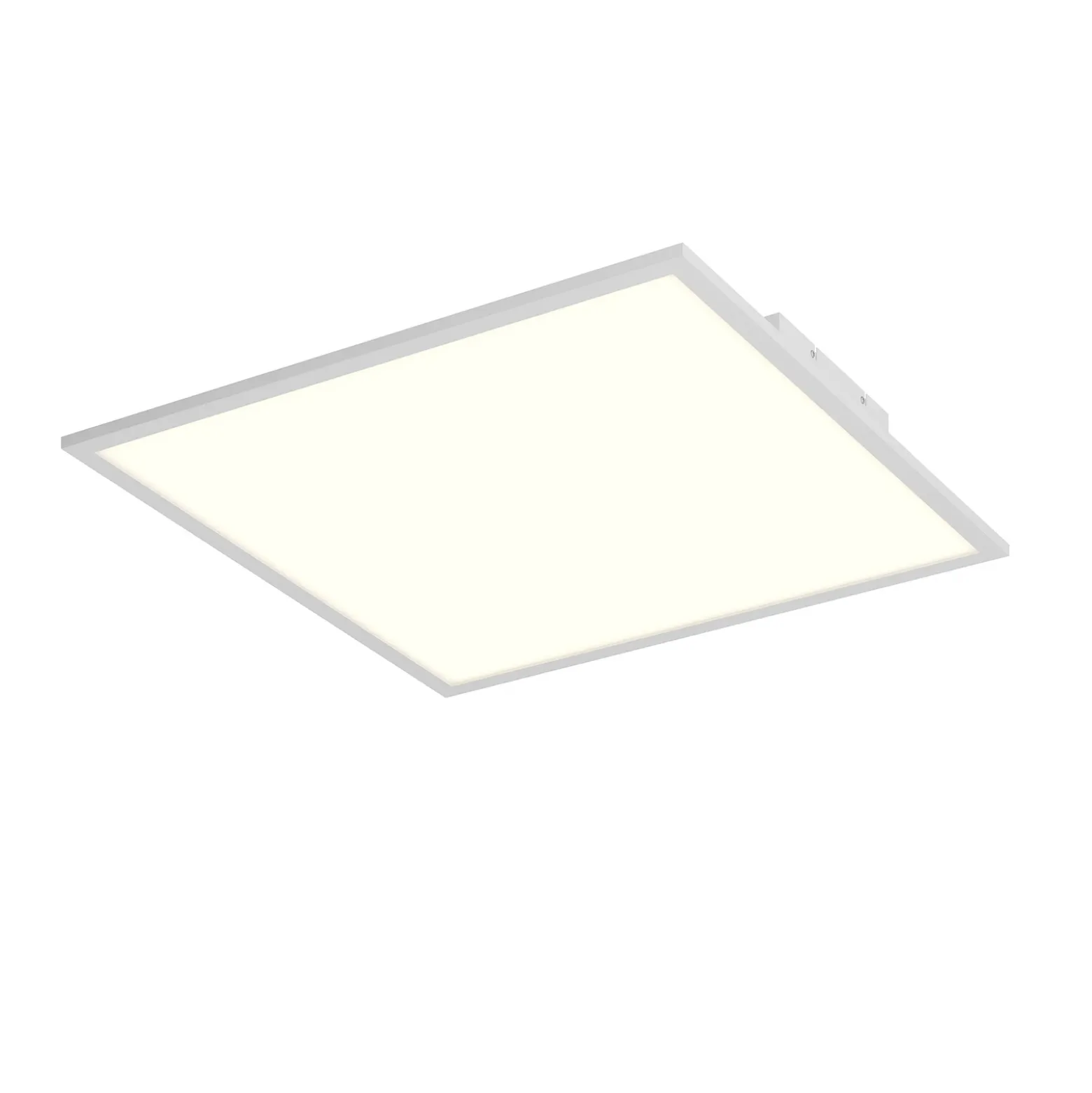Lindby panel LED Quais, 60 x 60 cm, blanco, aluminio, 4.000K
