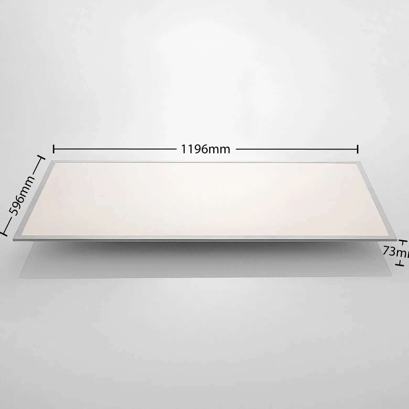 Lindby Panel LED Stenley, CCT, 120 cm x 60 cm, atenuable