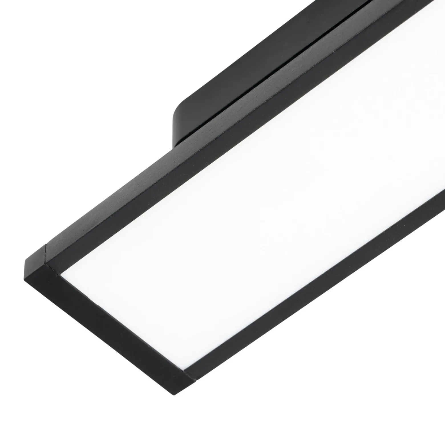 Lindby panel LED 48V Lumaro, negro, aluminio, longitud 20cm, atenuable