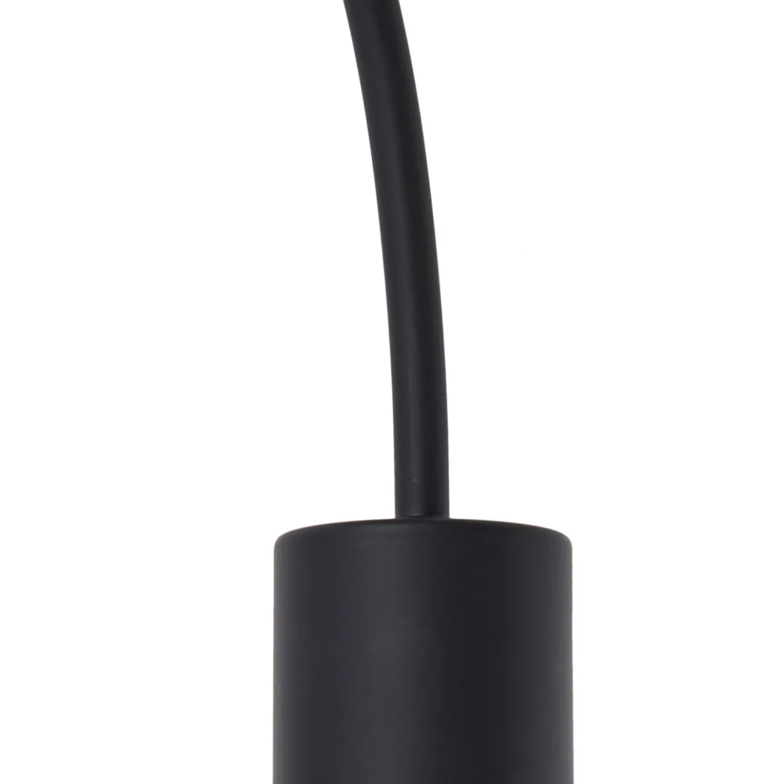 Lindby Pendura plafón, 5 luces, negro, cristal