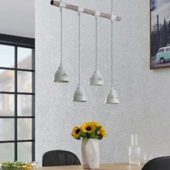 Lindby Pimana lámpara colgante, 4 luces