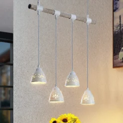 Lindby Pimana lámpara colgante, 4 luces