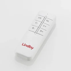 Lindby Plafón LED Emisua, blanco, CCT, atenuable