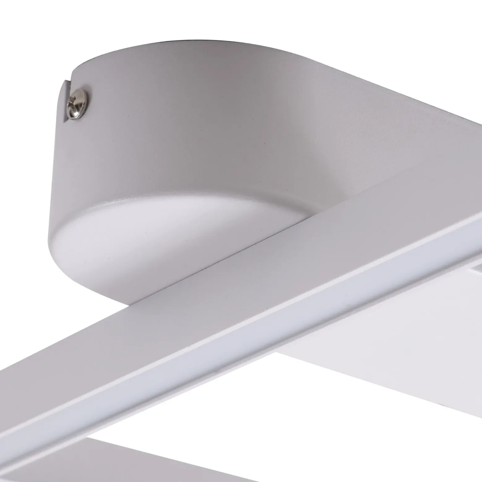 Lindby Plafón LED Yulla, blanco, detector de movimiento