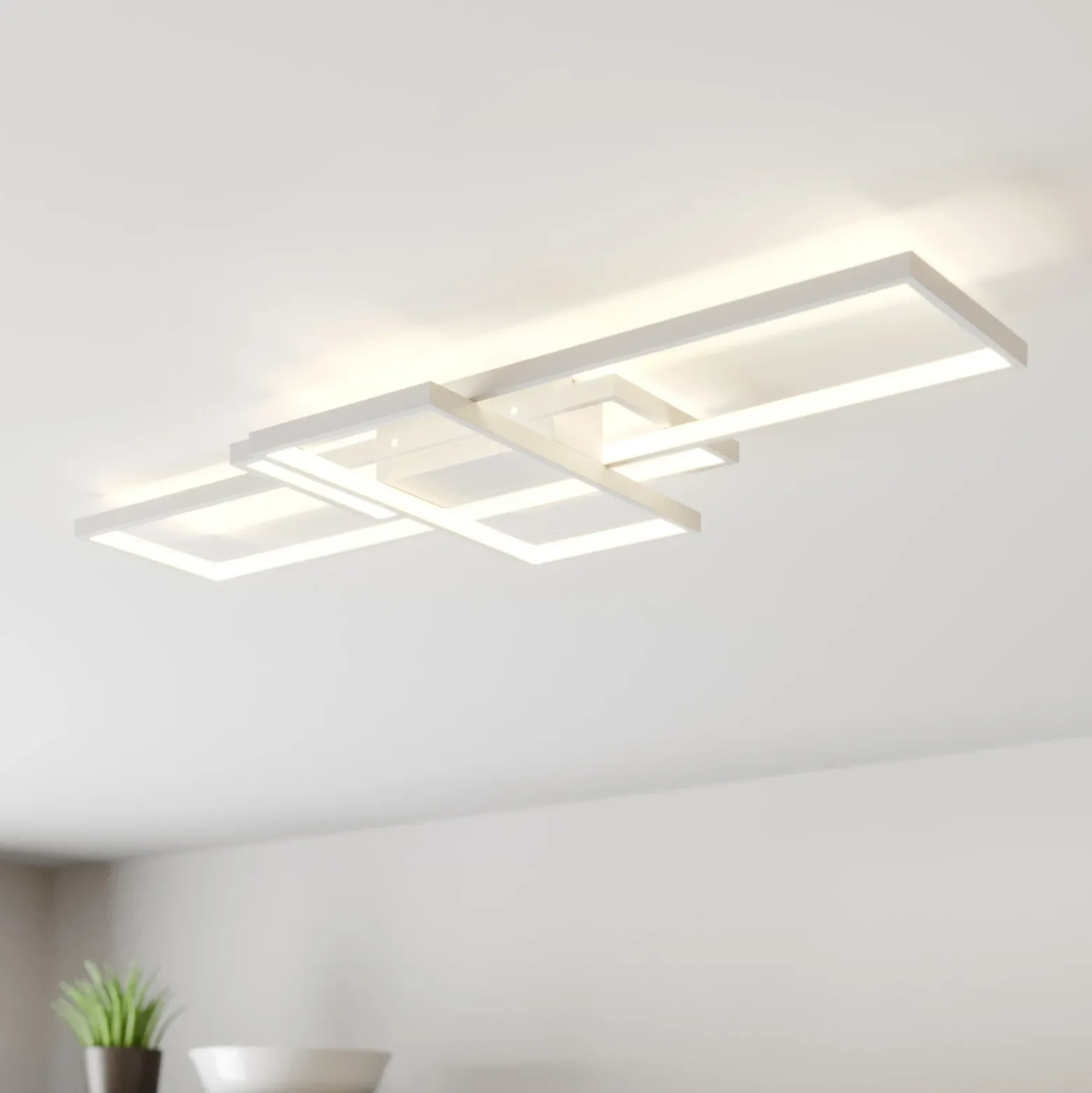 Lindby Poppy lámpara de techo LED atenuable