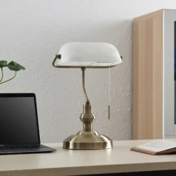Lindby Profina lámpara de mesa, bronce