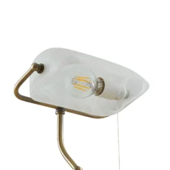 Lindby Profina lámpara de mesa, bronce