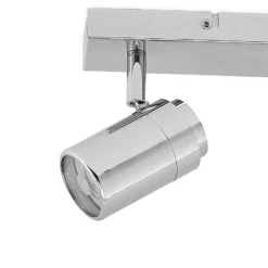 Lindby Remilan downlight de techo, cromo, largo