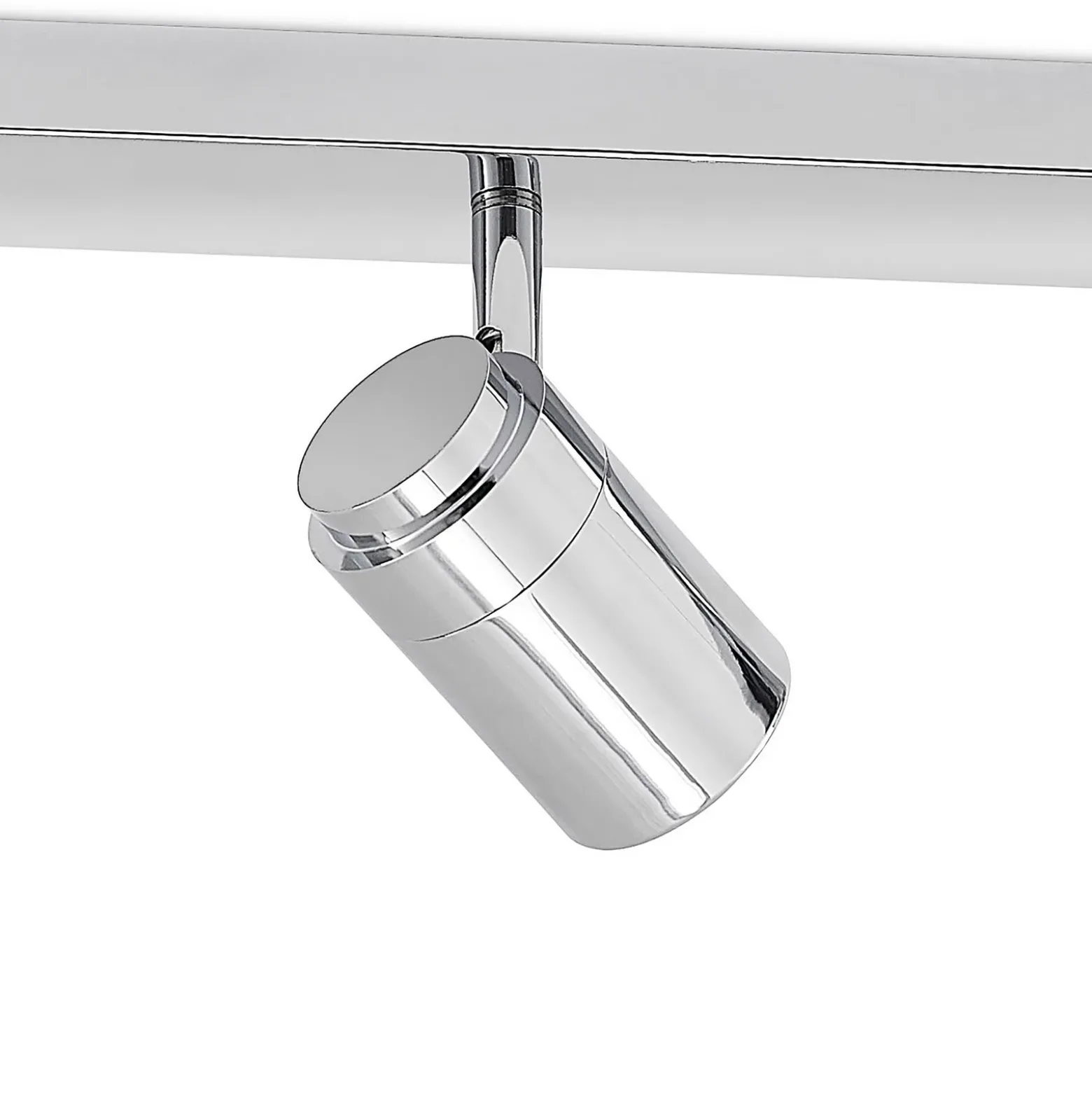 Lindby Remilan downlight de techo, cromo, largo