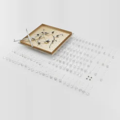 Lindby Rimedia lámpara de techo, oro, 55 cm