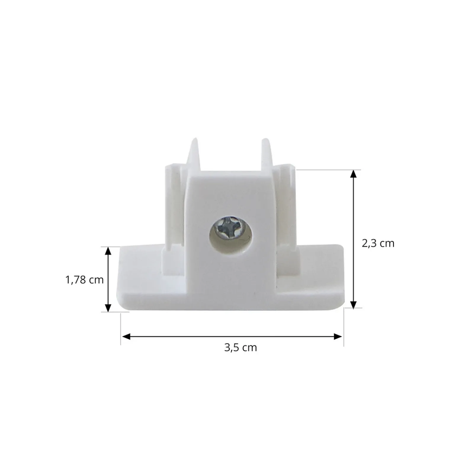 Lindby sistema de riel monofásico Linaro, GU10, 14 luces, blanco