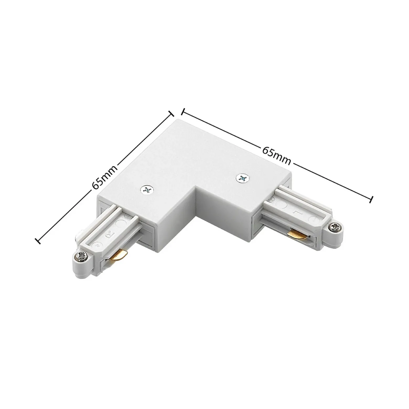 Lindby sistema de riel monofásico Linaro, GU10, 14 luces, blanco