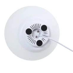 Lindby Smart lámpara de mesa LED Cosmia, blanco, cristal, Tuya