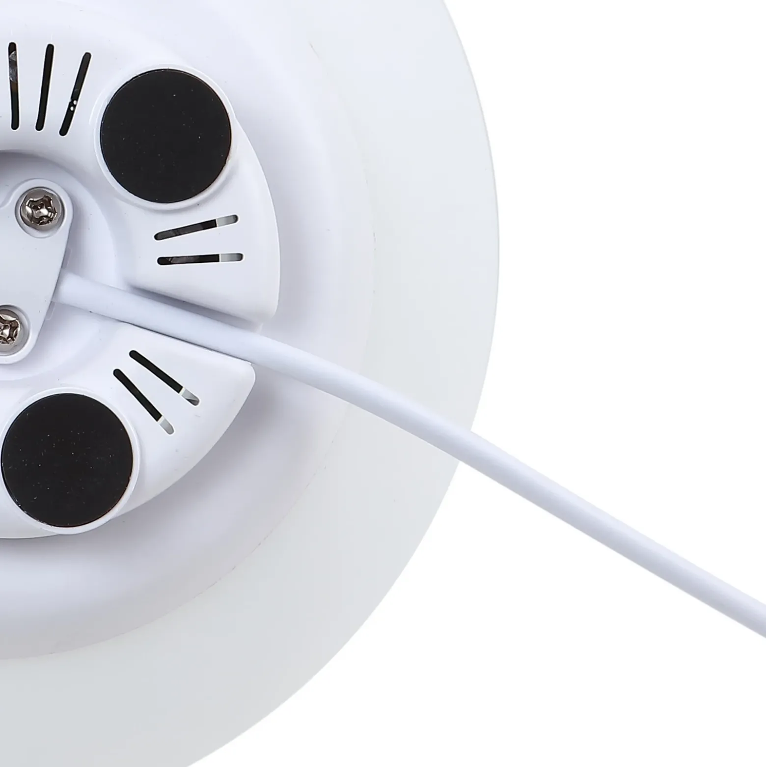 Lindby Smart lámpara de mesa LED Cosmia, blanco, cristal, Tuya