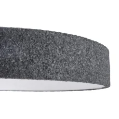 Lindby Smart lámpara LED de techo Elmor Ø 45 cm gris RGB CCT