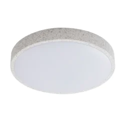 Lindby Smart lámpara LED de techo Elmor Ø39cm gris RGB CCT Tuya
