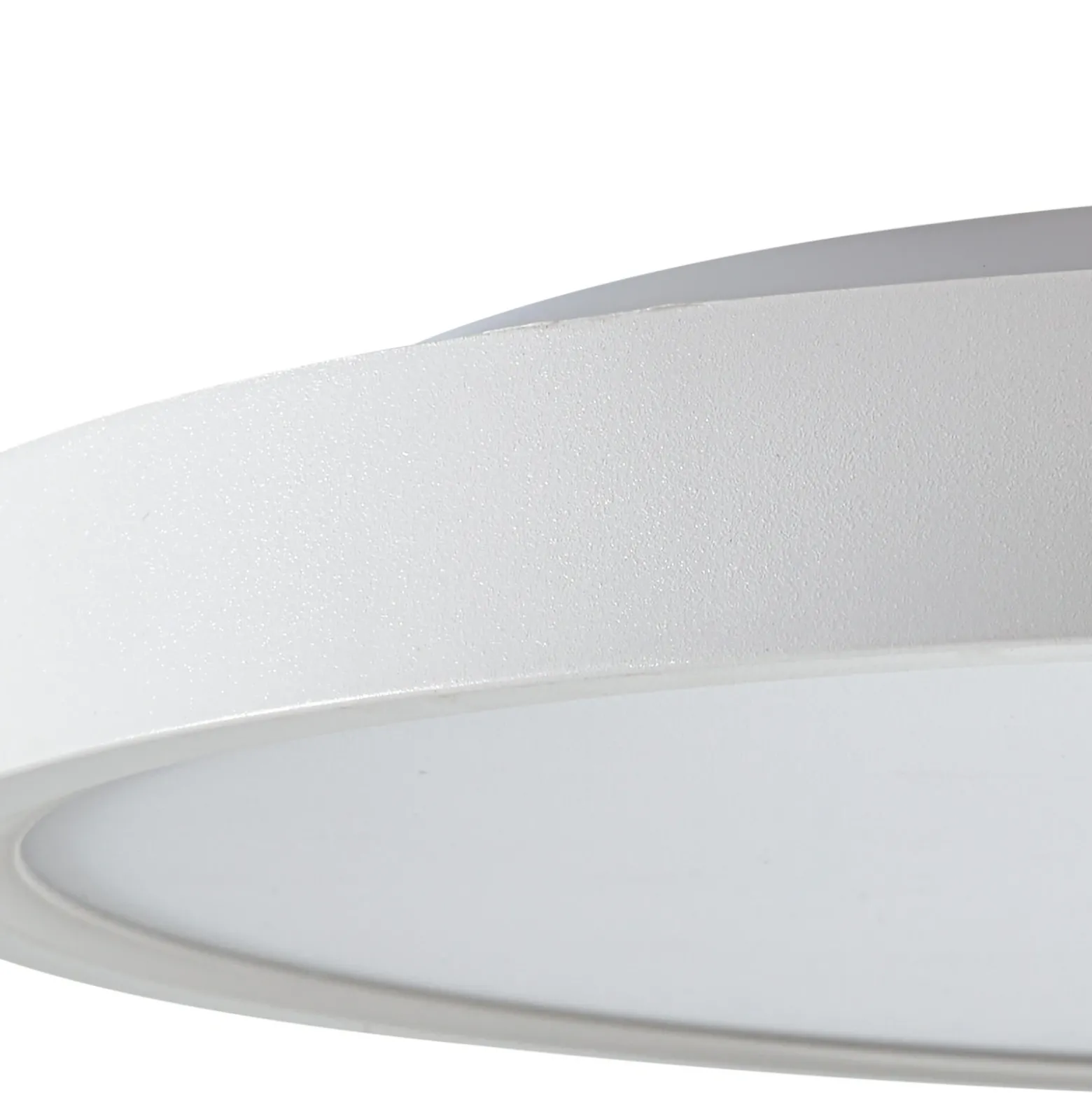 Lindby Smart plafón LED Deika, Ø 40 cm, blanco, Tuya