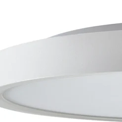 Lindby Smart plafón LED Deika, Ø 30 cm, blanco, Tuya