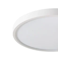 Lindby Smart plafón LED Deika, Ø 30 cm, blanco, Tuya