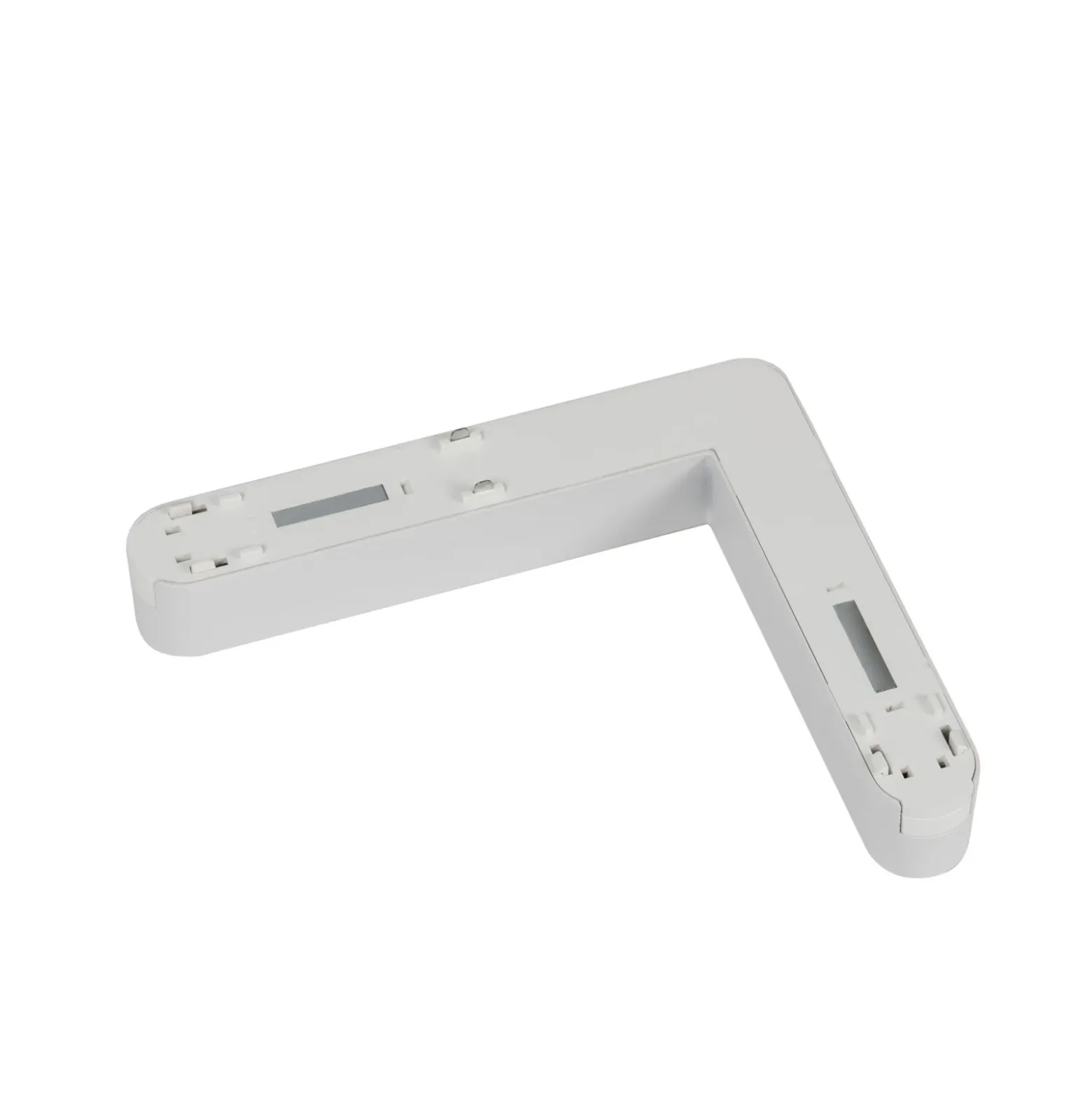 Lindby Tira LED 48 V Lumaro,blanca,forma de L,plástico,atenuable