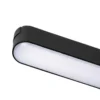 Lindby tira LED 48 V Lumaro,negro,10W,plástico,atenuable