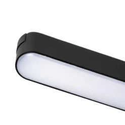Lindby tira LED 48 V Lumaro,negro,10W,plástico,atenuable