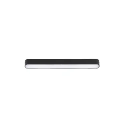 Lindby tira LED 48 V Lumaro,negro,10W,plástico,atenuable