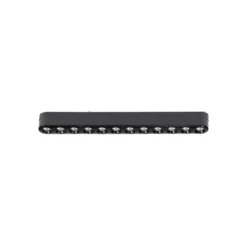 Lindby tira LED 48V Lumaro,negro,12 puntos,2,4cm,atenuable