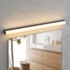 Lindby Ulisan aplique LED de baño, redondo 88,8 cm