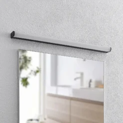 Lindby Ulisan aplique LED de baño, redondo 88,8 cm