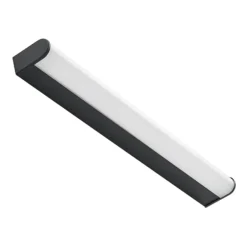 Lindby Ulisan aplique LED de baño, redondo 58,8 cm