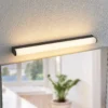 Lindby Ulisan aplique LED de baño, redondo 58,8 cm