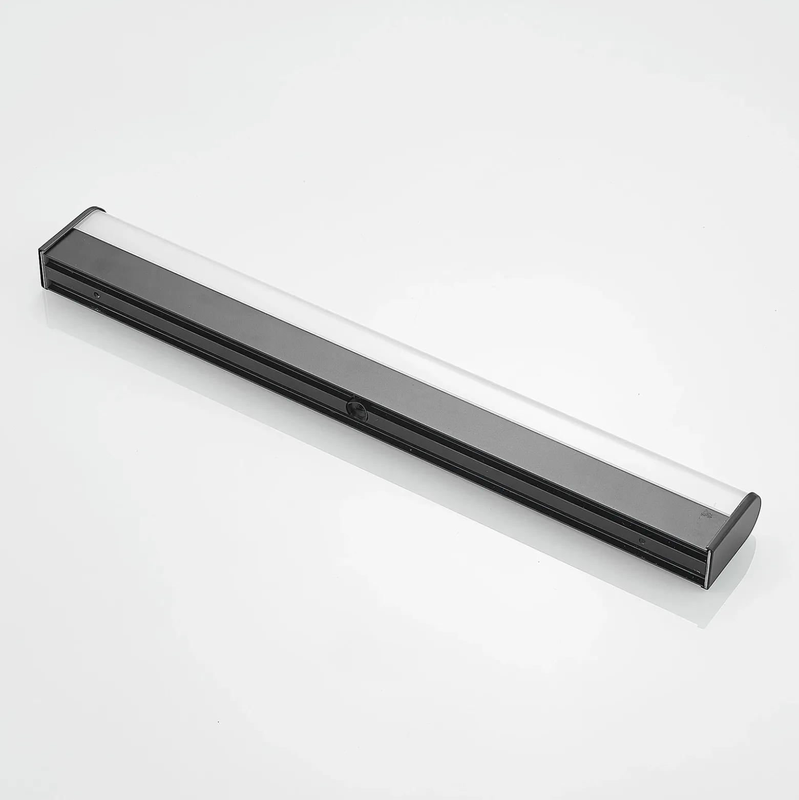 Lindby Ulisan aplique LED de baño, redondo 58,8 cm