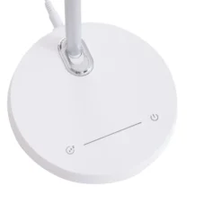 Lindby Valtorin Lámpara de mesa LED, blanca