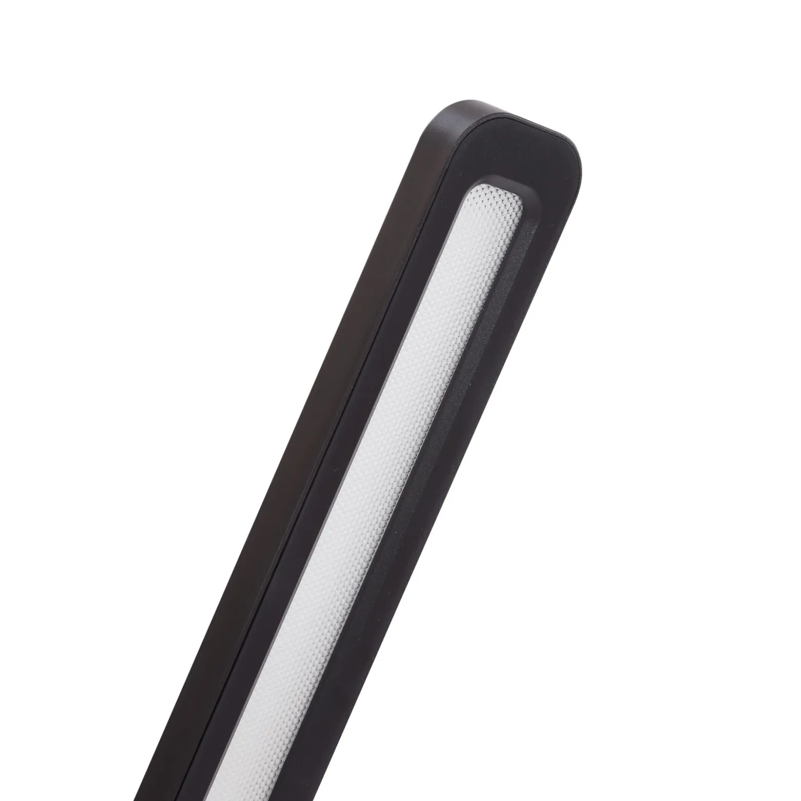 Lindby Valtorin Lámpara de mesa LED, negra