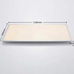 Lindby Zento panel LED, CCT, mando, atenuable