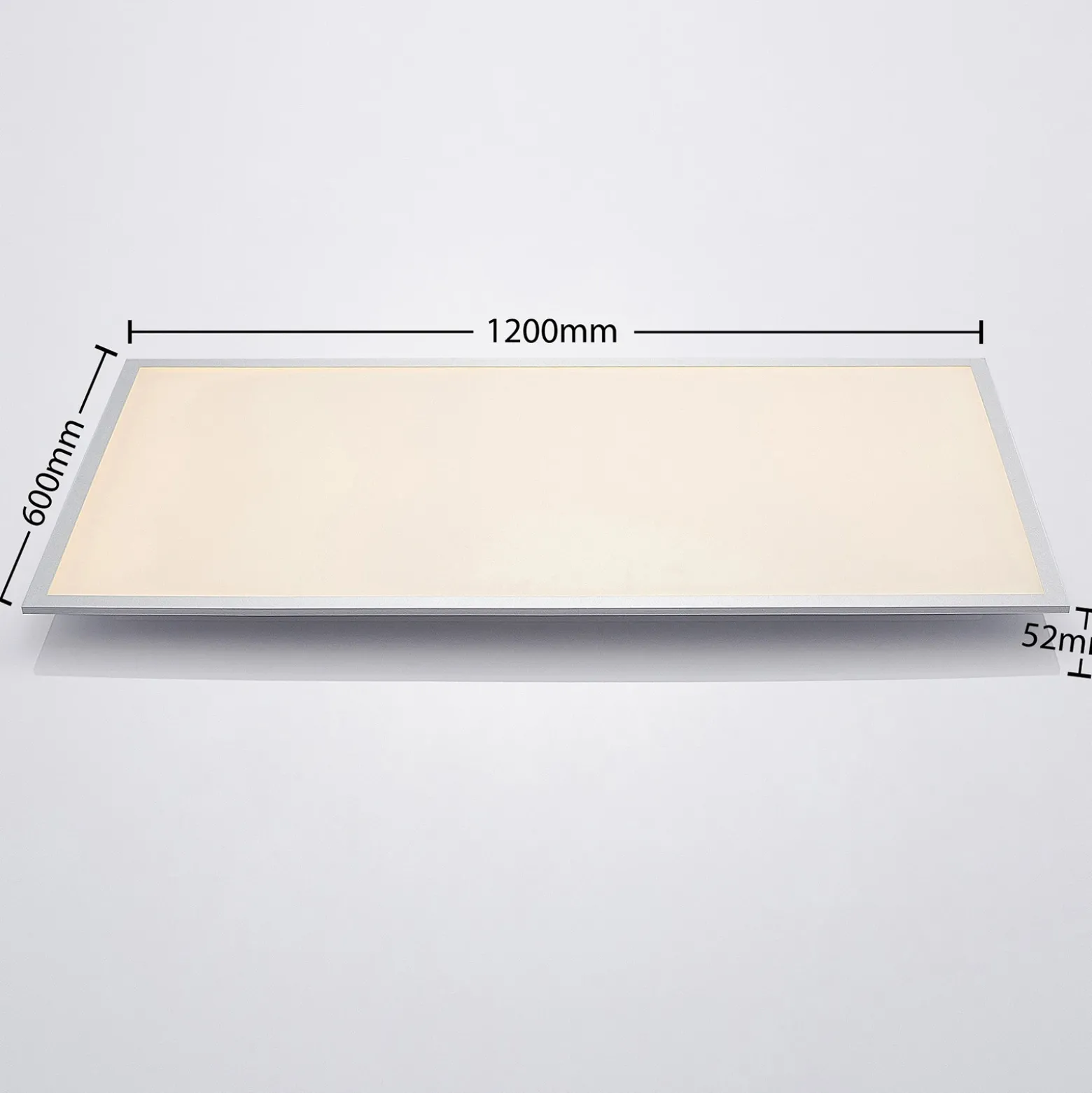 Lindby Zento panel LED, CCT, mando, atenuable