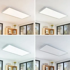 Lindby Zento panel LED, CCT, mando, atenuable