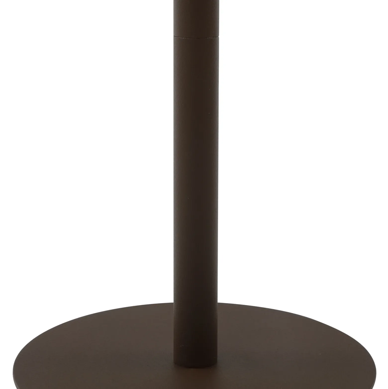 Linterna LED recargable Azalea de Lindby, blanca/marrón, 45 cm, CCT, IP44