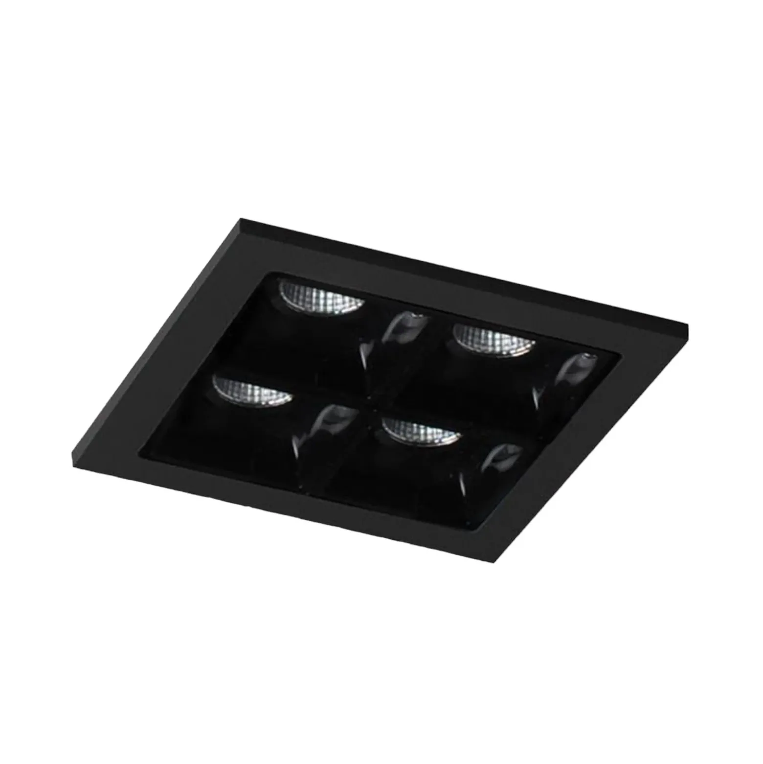 Liro lámpara empotrada LED negro 34° 3.000 K