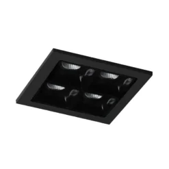 Liro lámpara empotrada LED negro 34° 3.000 K
