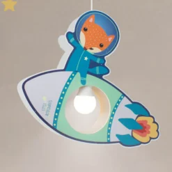 Little Astronauts lámpara colgante cohete