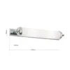 Llamativo aplique de pared Elida - 2 luces