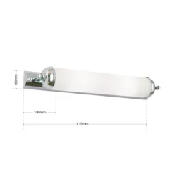 Llamativo aplique de pared Elida - 2 luces